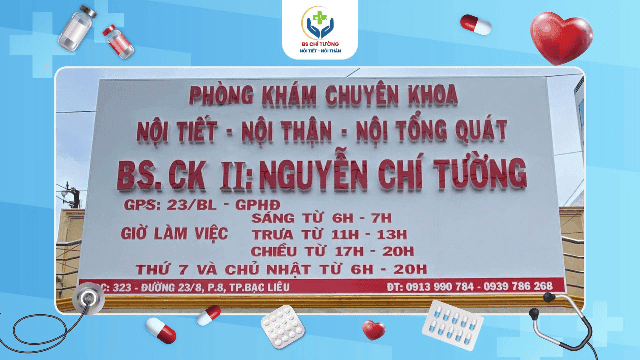 Phòng khám nội tiết Bác Sĩ Tường